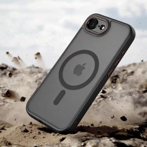 Etui Tech-Protect MagCam na iPhone 16E / 17E - półprzezroczyte