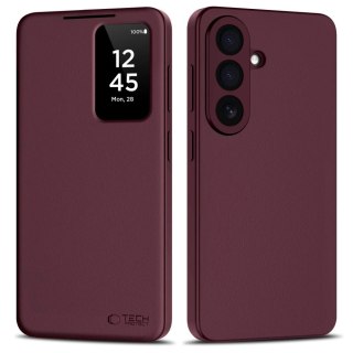 Etui Tech-Protect Smart Wallet na Samsung Galaxy S26 - bordowe