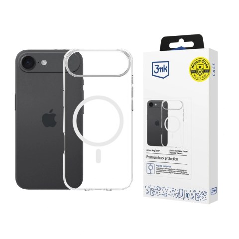 Etui 3mk Armor MagCase na iPhone 17 Air - przezroczyste