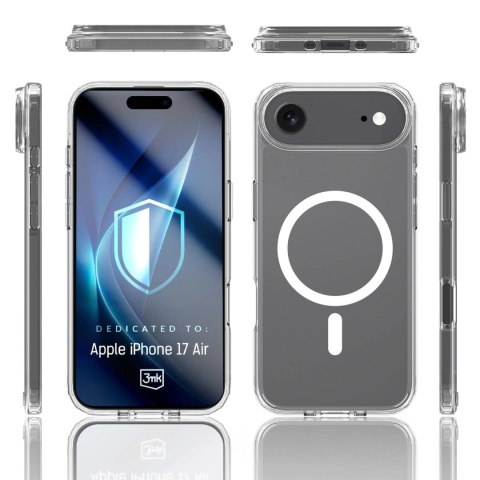 Etui 3mk Armor MagCase na iPhone 17 Air - przezroczyste