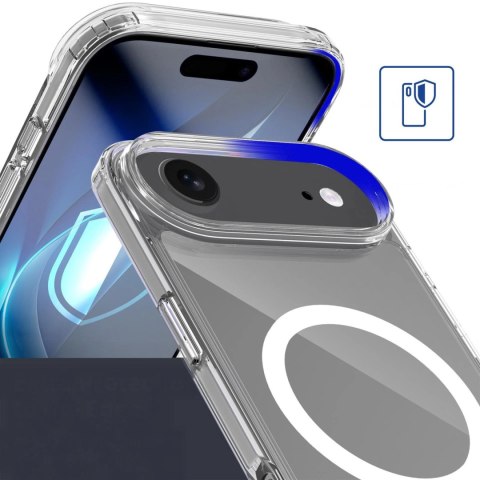 Etui 3mk Armor MagCase na iPhone 17 Air - przezroczyste