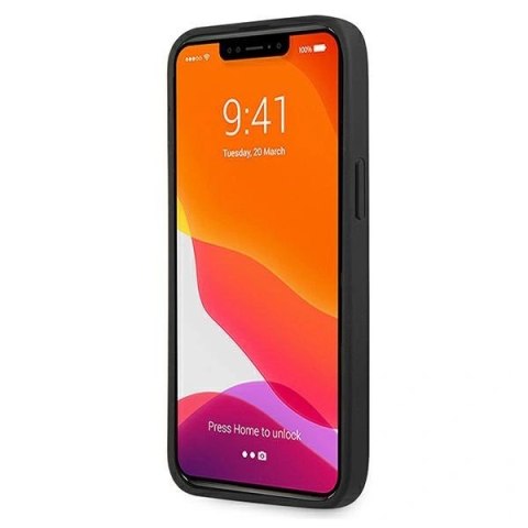 Etui Guess GUHCP13L4GDGR iPhone 13 Pro / 13 6,1" szary/grey hardcase 4G Stripe