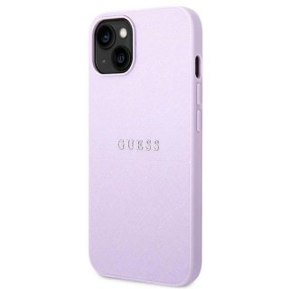 Etui Guess GUHCP14MPSASBPU iPhone 14 Plus / 15 Plus - fioletowe