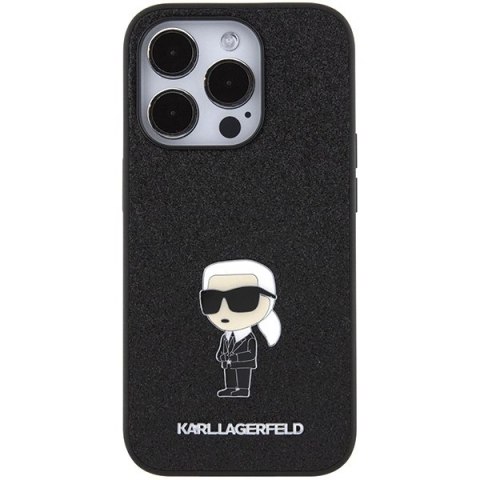 Etui Karl Lagerfeld KLHCP15LGKNPSK iPhone 15 Pro - czarne