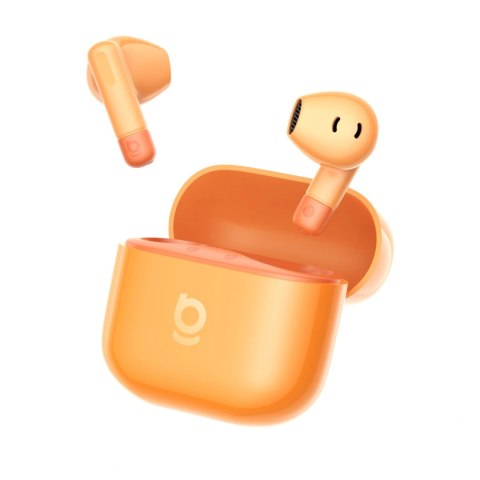 Słuchawki douszne Baseus Bass BS2 Lite TWS - pomarańczowe