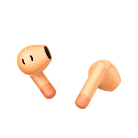 Słuchawki douszne Baseus Bass BS2 Lite TWS - pomarańczowe