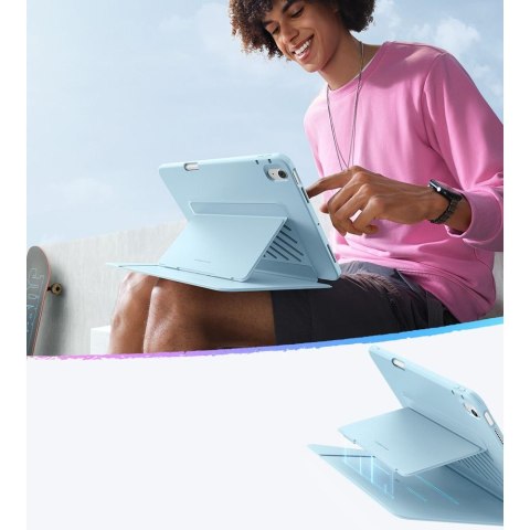 ESR FLIP HYBRID IPAD AIR 10.9" 4 / 5 / 2020-2022 / 11" 6 / 7 / 8 / 2024-2026 SKY BLUE