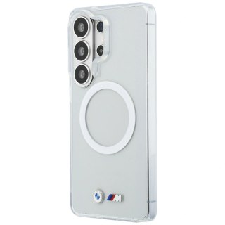 Etui BMW IML Shockproof Metal Logo MagSafe na Samsung Galaxy S26 Ultra - przezroczyste