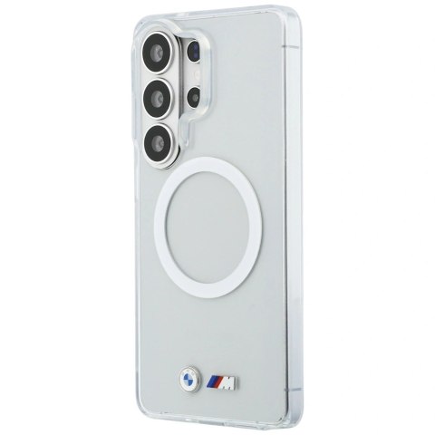 Etui BMW IML Shockproof Metal Logo MagSafe na Samsung Galaxy S26 Ultra - przezroczyste