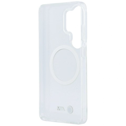 Etui BMW IML Shockproof Metal Logo MagSafe na Samsung Galaxy S26 Ultra - przezroczyste