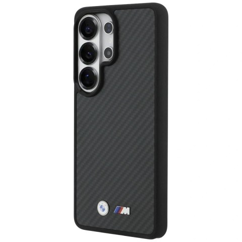 Etui BMW M Kevlar Logo MagSafe na Samsung Galaxy S26 Ultra - czarne