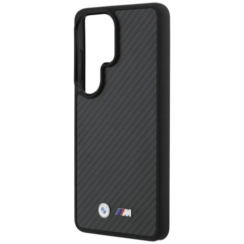 Etui BMW M Kevlar Logo MagSafe na Samsung Galaxy S26 Ultra - czarne