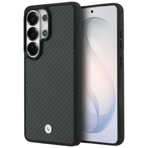 Etui BMW Sign Magnetic Carbon Fiber MagSafe na Samsung Galaxy S26 Ultra - czarne