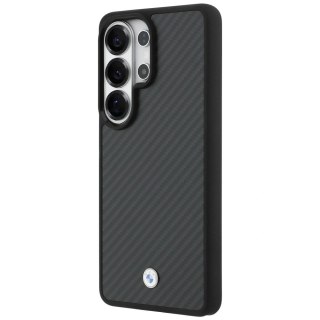 Etui BMW Sign Magnetic Carbon Fiber MagSafe na Samsung Galaxy S26 Ultra - czarne