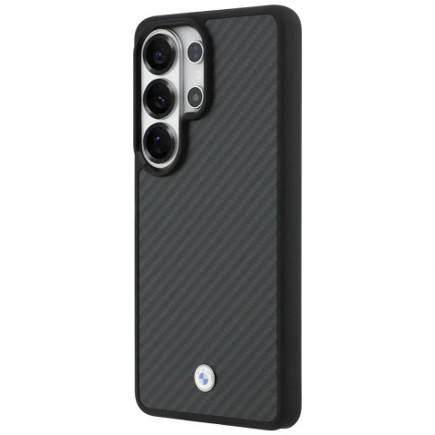 Etui BMW Sign Magnetic Carbon Fiber MagSafe na Samsung Galaxy S26 Ultra - czarne