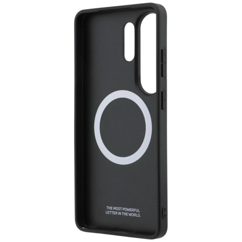 Etui BMW Tricolor Metal Logo MagSafe na Samsung Galaxy S26 Ultra - szare