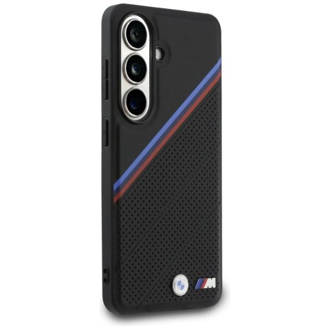 Etui BMW Tricolor Metal Logo MagSafe na Samsung Galaxy S26 - czarne