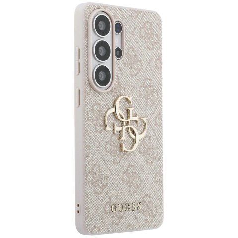 Etui Guess 4G Big Metal Logo na Samsung Galaxy S26 Ultra - różowe