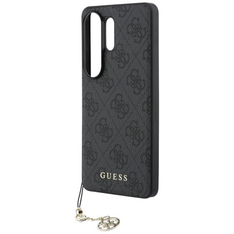 Etui Guess 4G Classic Logo Charm MagSafe na Samsung Galaxy S26 Ultra - czarne