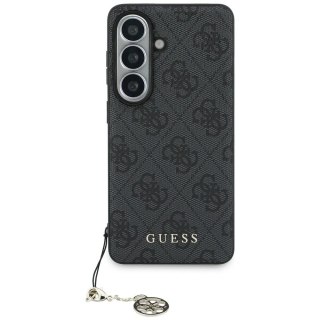 Etui Guess 4G Classic Logo Charm MagSafe na Samsung Galaxy S26 - czarne