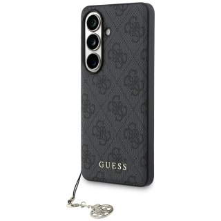 Etui Guess 4G Classic Logo Charm MagSafe na Samsung Galaxy S26 - czarne