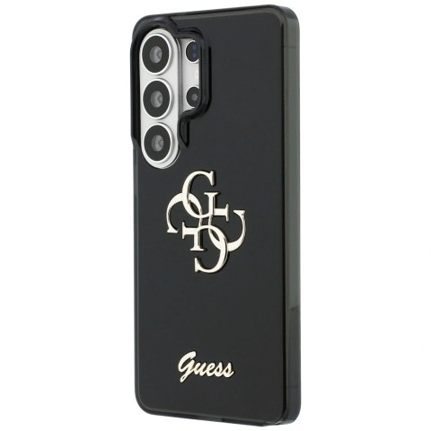 Etui Guess IML Big Metal 4G Script na Samsung Galaxy S26 Ultra - czarne