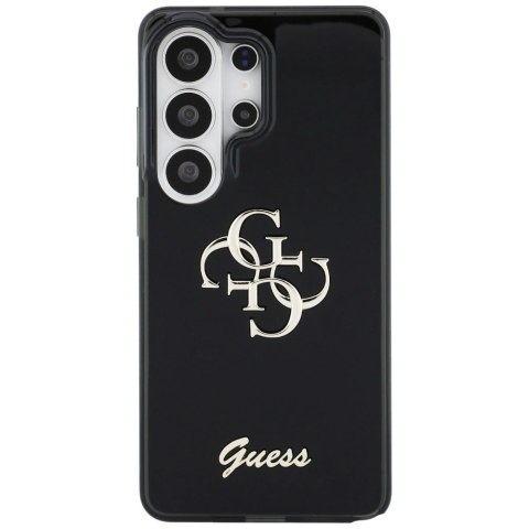 Etui Guess IML Big Metal 4G Script na Samsung Galaxy S26 Ultra - czarne