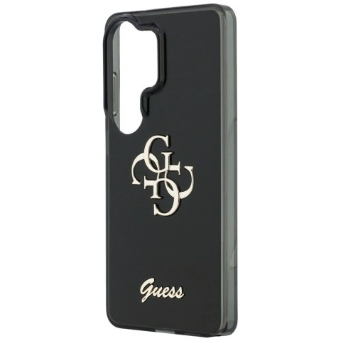 Etui Guess IML Big Metal 4G Script na Samsung Galaxy S26 Ultra - czarne