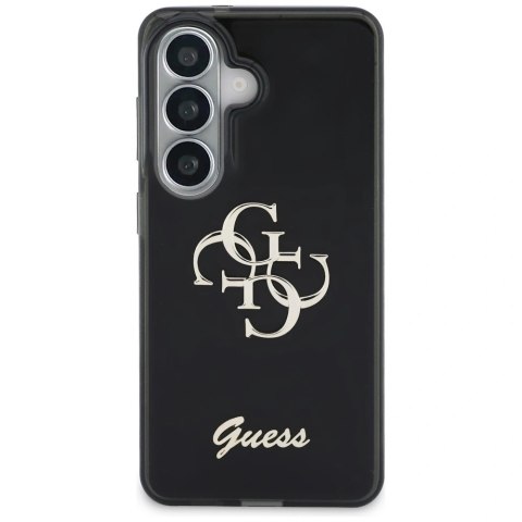 Etui Guess IML Big Metal 4G Script na Samsung Galaxy S26 - czarne