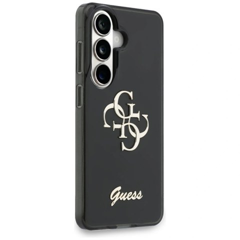Etui Guess IML Big Metal 4G Script na Samsung Galaxy S26 - czarne