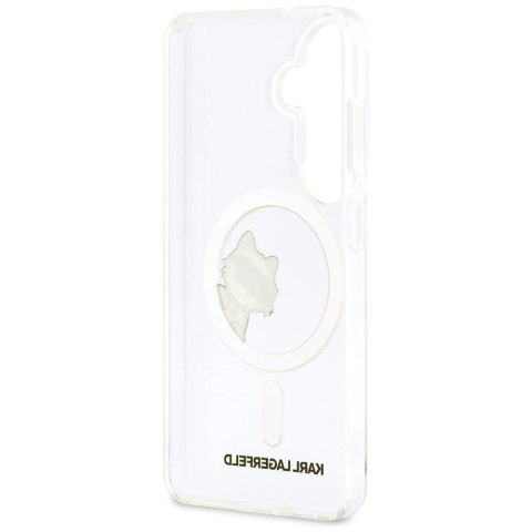Etui Karl Lagerfeld IML Peekaboo Choupette MagSafe na Samsung Galaxy S26 - przezroczyste