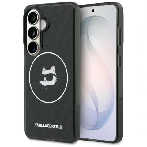 Etui Karl Lagerfeld IML Repeated Choupette MagSafe na Samsung Galaxy S26 - czarne