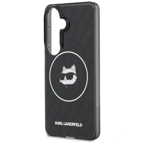 Etui Karl Lagerfeld IML Repeated Choupette MagSafe na Samsung Galaxy S26 - czarne