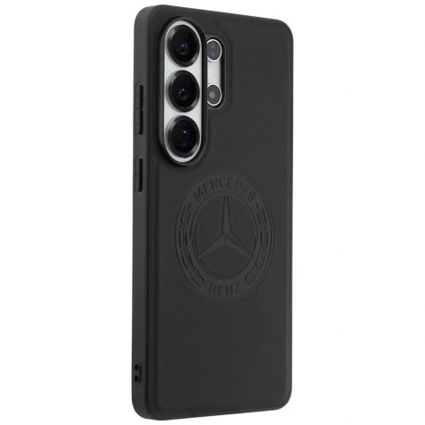 Etui Mercedes Vintage Logo MagSafe na Samsung Galaxy S26 Ultra - czarne