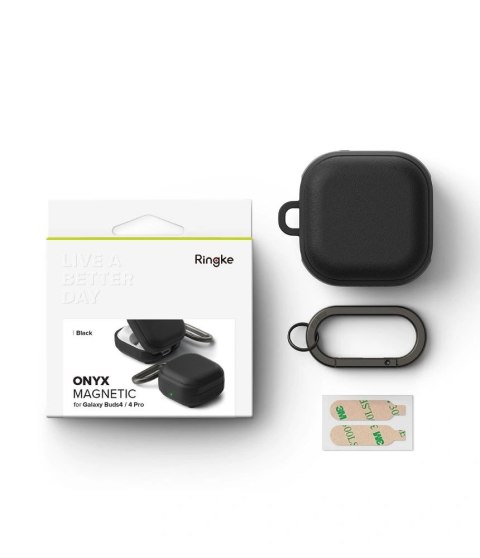 Etui Ringke Onyx Magnetic na Samsung Galaxy Buds 4 / 4 Pro - czarne