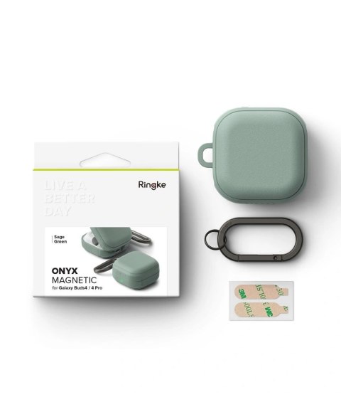 Etui Ringke Onyx Magnetic na Samsung Galaxy Buds 4 / 4 Pro - zielone