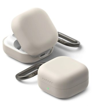 Etui Ringke Silicone Case na Samsung Galaxy Buds 4 / 4 Pro - beżowe