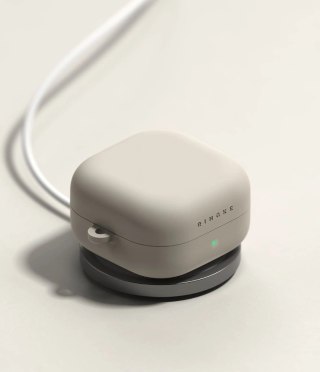 Etui Ringke Silicone Case na Samsung Galaxy Buds 4 / 4 Pro - beżowe