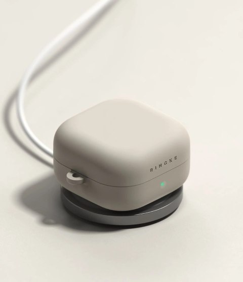 Etui Ringke Silicone Case na Samsung Galaxy Buds 4 / 4 Pro - beżowe