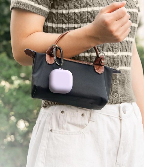 Etui Ringke Silicone Case na Samsung Galaxy Buds 4 / 4 Pro - fioletowe