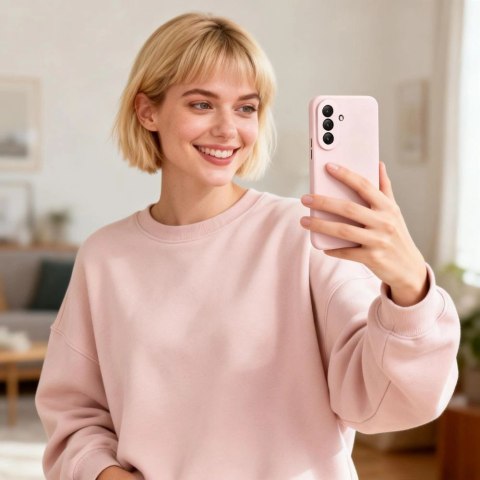 Etui Tech-Protect Icon na Samsung Galaxy A37 5G - różowe