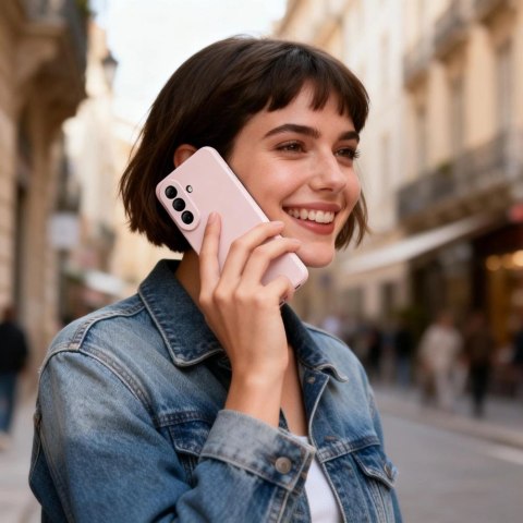 Etui Tech-Protect Icon na Samsung Galaxy A57 5G - różowe