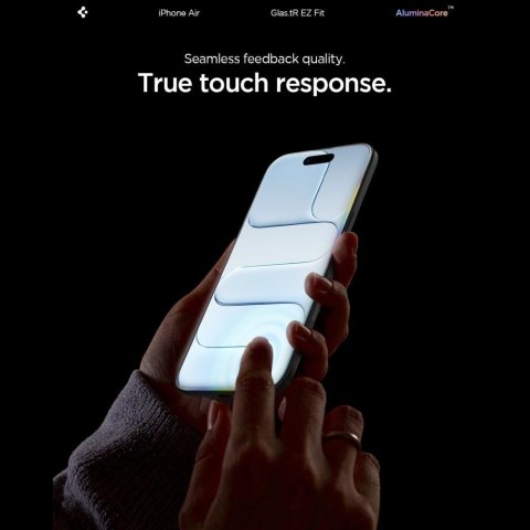 SZKŁO HARTOWANE SPIGEN GLAS.TR "EZ FIT" 2-PACK IPHONE AIR CLEAR