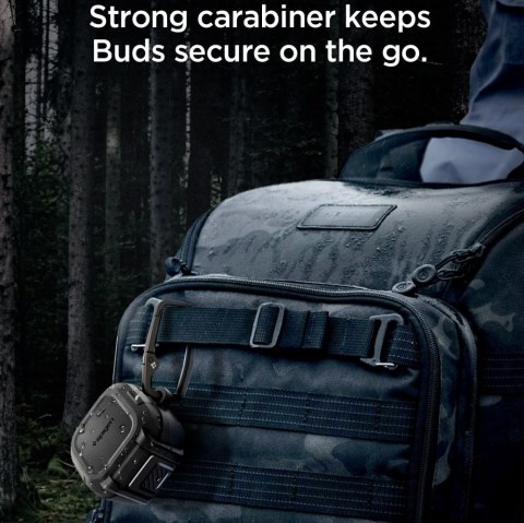 SPIGEN LOCK FIT SAMSUNG GALAXY BUDS 4 / 4 PRO MATTE BLACK