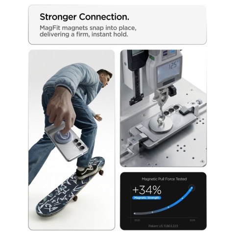 SPIGEN ULTRA HYBRID "S" MAG MAGSAFE GALAXY S26 CLEAR/WHITE