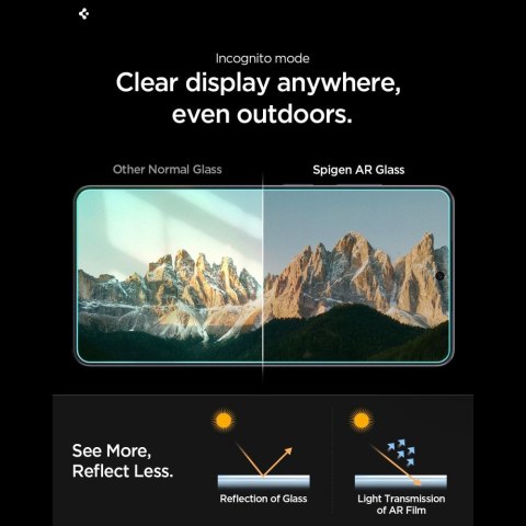 SZKŁO HARTOWANE SPIGEN GLAS.TR "EZ FIT PRO AC" ANTI REFLECTION 2-PACK GALAXY S26 ULTRA CLEAR