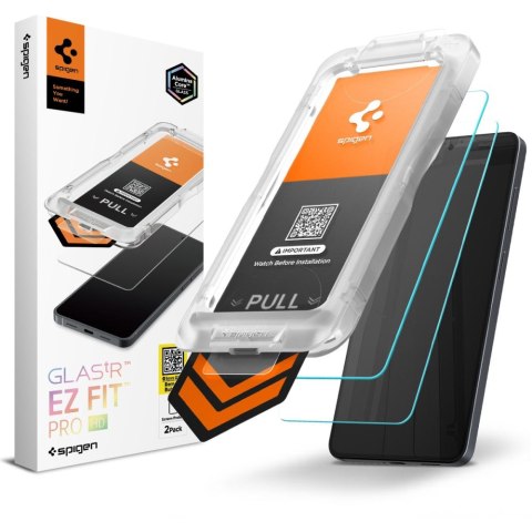 SZKŁO HARTOWANE SPIGEN GLAS.TR "EZ FIT PRO AC" HD 2-PACK GALAXY S26 CLEAR