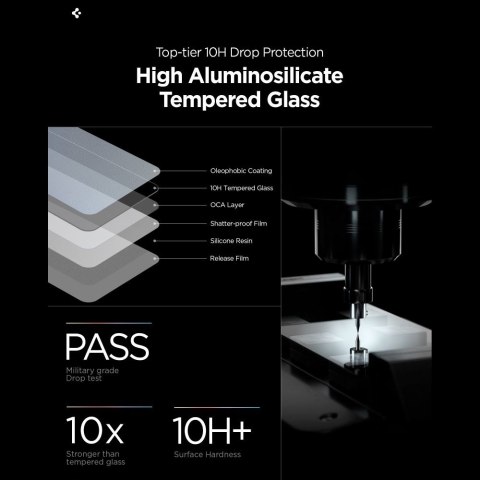 SZKŁO HARTOWANE SPIGEN GLAS.TR "EZ FIT PRO AC" HD 2-PACK GALAXY S26 CLEAR