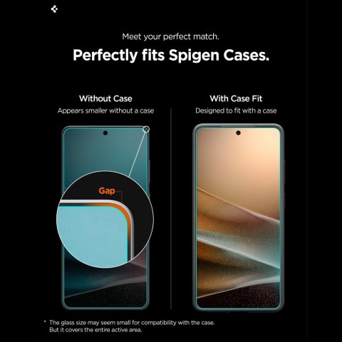 SZKŁO HARTOWANE SPIGEN GLAS.TR "EZ FIT PRO AC" HD 2-PACK GALAXY S26 CLEAR