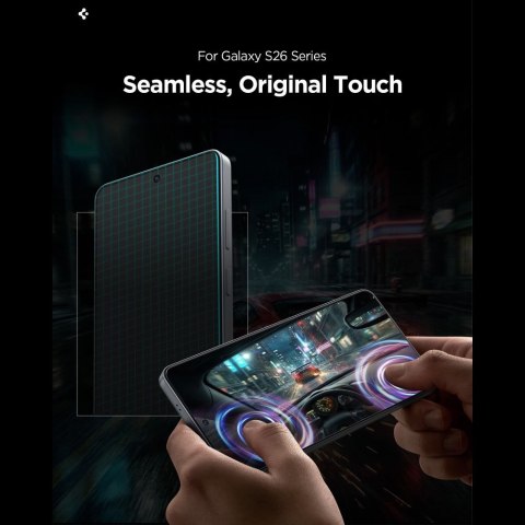 SZKŁO HARTOWANE SPIGEN GLAS.TR "EZ FIT PRO AC" HD GALAXY S26 CLEAR